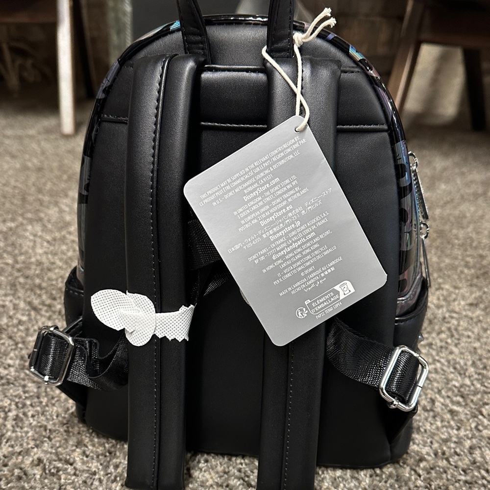 Disney Loungefly Jack Skellington Holographic Backpack - Picture 4 of 5